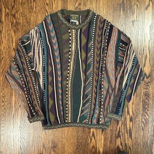 Vintage 90s 3-D Knit Tosani Sweater